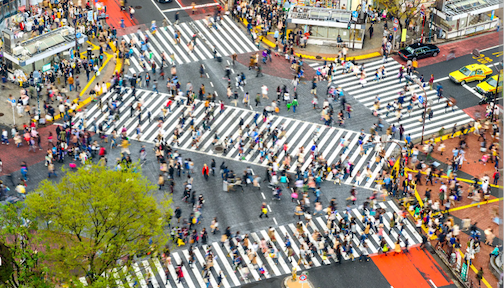 Shibuya Crossing Scramble