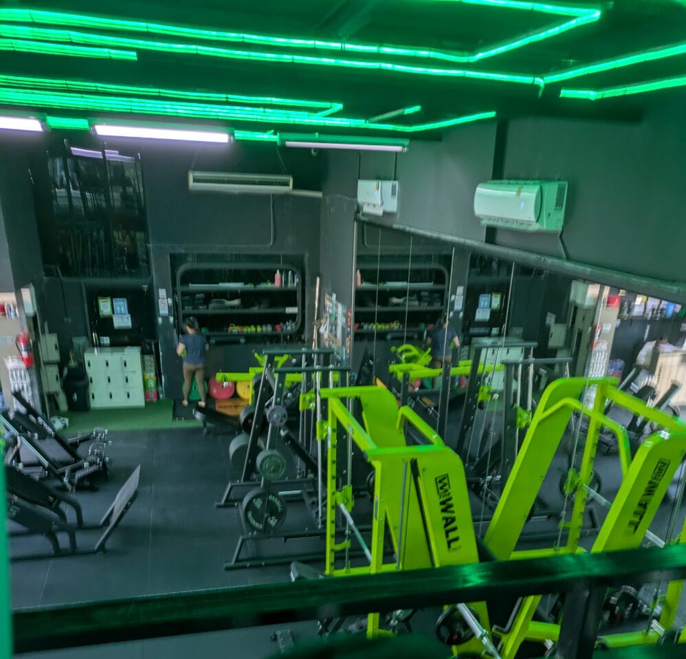 the wall fitness center
