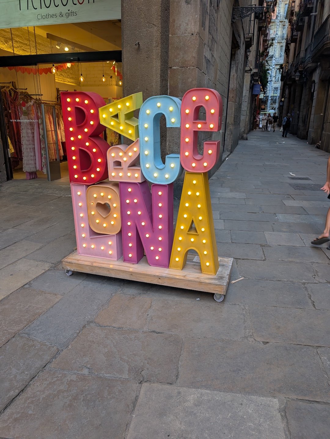 Barcelona sign