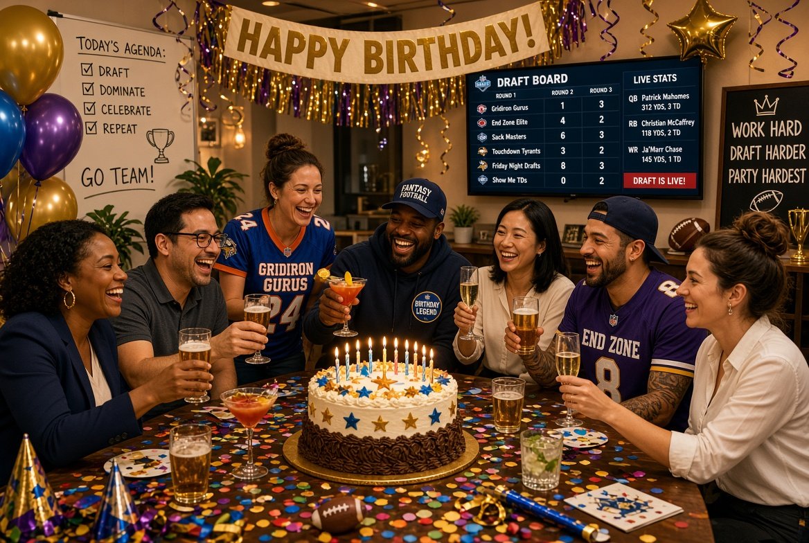 Coworkers, Birthdays, and Fantasy