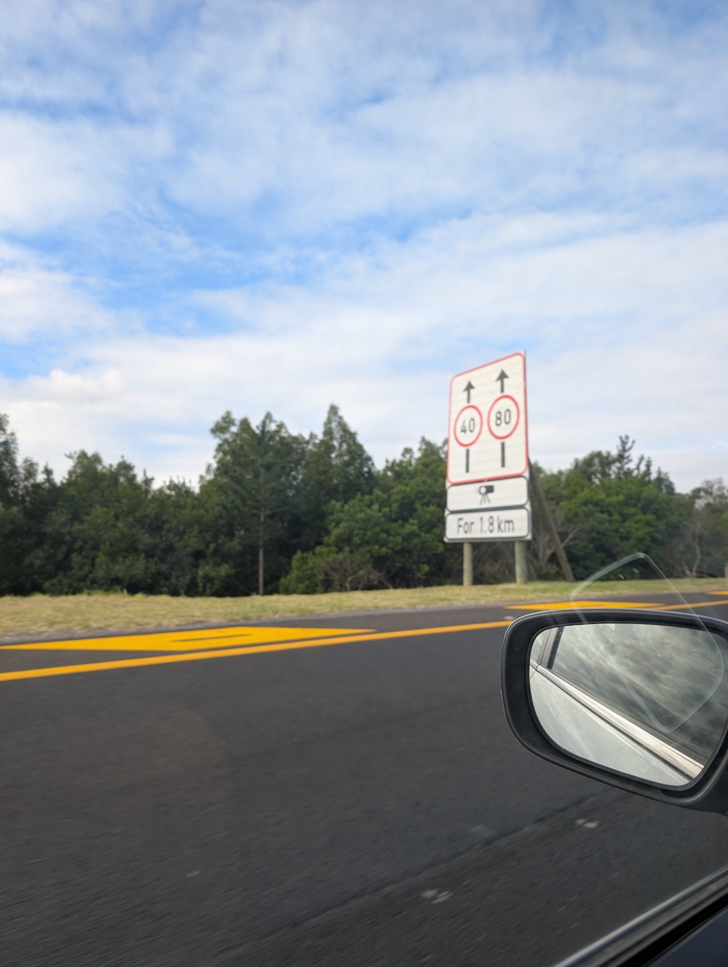 south africa speed limit sign